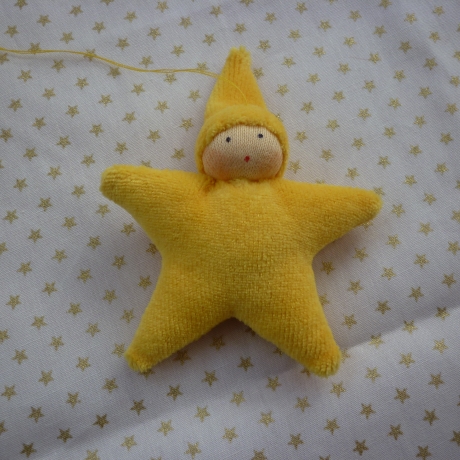 Sternpüppchen, Christbaumschmuck, Geschenkanhänger