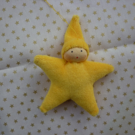 Sternpüppchen, Christbaumschmuck, Geschenkanhänger