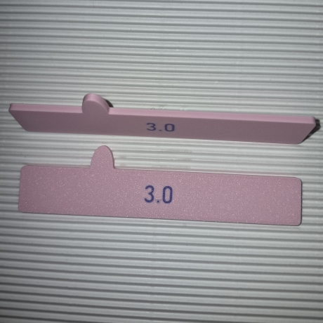 Tiefenguide, Rollerguide für Polymer Clay, 2,0-6,0mm, Länge 11cm