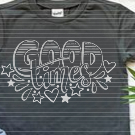 Good Times Plotterdatei SVG DXF FCM