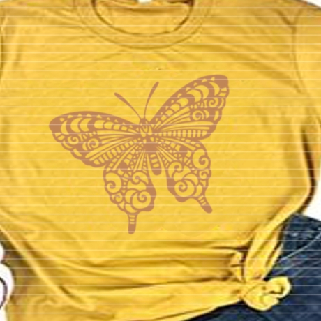 Schmetterling Muster Plotterdatei SVG DXF FCM