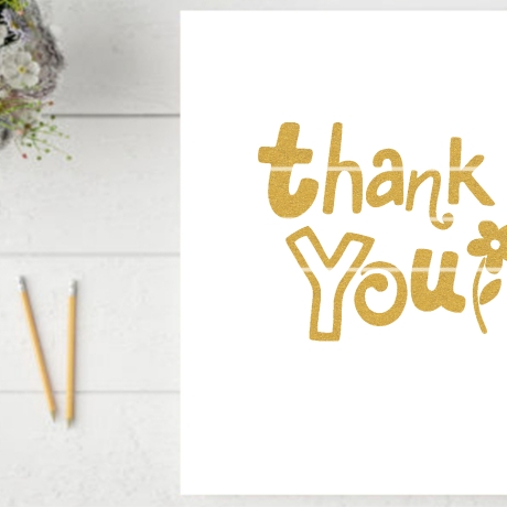 Thank You Plotterdatei SVG DXF FCM