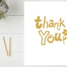 Thank You Plotterdatei SVG DXF FCM