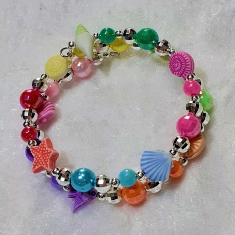 Kinder-Armreifen Meerestiere Handarbeit Kinder-Schmuck Armband