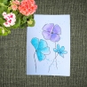 Karte zum Geburtstag/handgemalt Aquarell/Geburtstagskarten/Pilze