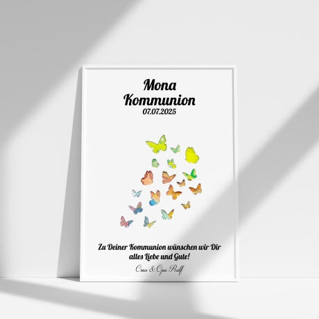 Personalisiertes Kommunion Geschenk für Jungen und Mädchen