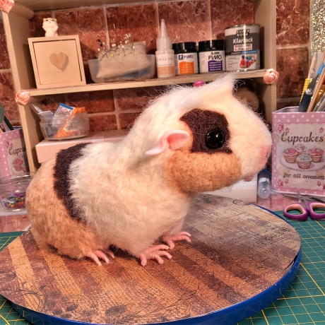 ooak Meerschweinchen Einzelstück Geschenkidee Kewas-Art