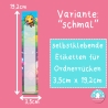 Ordnerrücken Konstanbien Etiketten Ordneretiketten Ordnersticker