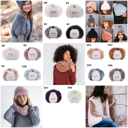 Polar, Wolle, Katia Wolle, Wolle mit Anleitung, Anleitung, Mütze