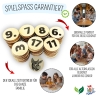 Eselspiel 2.0 Volle Zahlen 121 Teile Holz + Beutel Familienspiel 