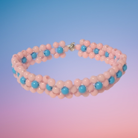 Perlenmuster Armband