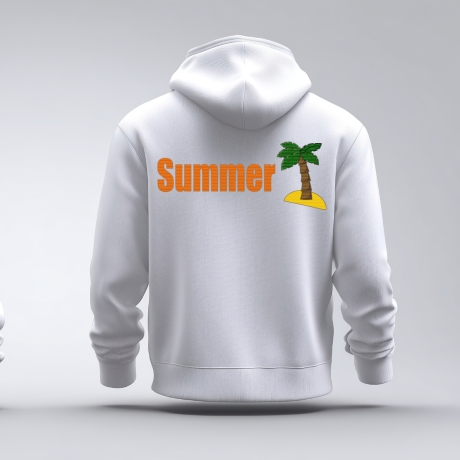 Stickdatei Sommer 200 x 300 mm Stickrahmen Digitaler Download