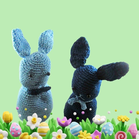 Amigurumi Hasen Mary und Liam - Häkelanleitung PDF