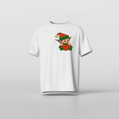 Süßer Elf Stickdatei 10 x 10 cm