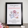 personalisiertes Geldgeschenk zur Konfirmation - Motiv Beauty