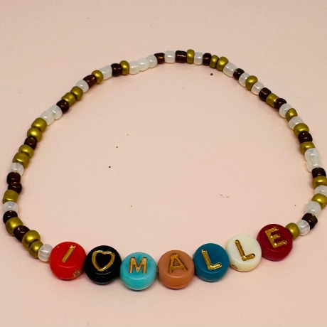 I Love Malle Armband