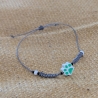 Pfoten Armband Macramee – Tierliebe Schmuck