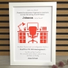 Personalisiertes Geldgeschenk Kauffrau/-mann für Büromanagement