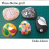 3er-Set Herz-Stein Gipssteine selber verzieren Rohling Deko-Stein