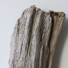 Treibholz Schwemmholz Driftwood 1 knorrige  Skulptur  59 cm hoch