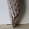 Treibholz Schwemmholz Driftwood 1 knorrige  Skulptur  59 cm hoch
