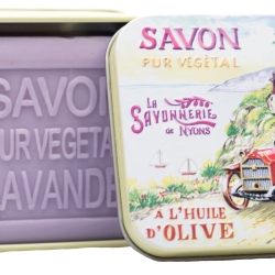 Designer-Dose Autofahrt + 1 Bio-Seife Lavendel 100 g