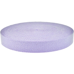 Gurtband Baumwolle recycelt 30 mm flieder lila