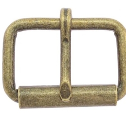Schnalle 30 mm altmessing Gürtel Rollschnalle Gürtelschnalle