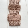 Lesezeichen Braun Brauntöne verschiedene Formen handgestrickt 