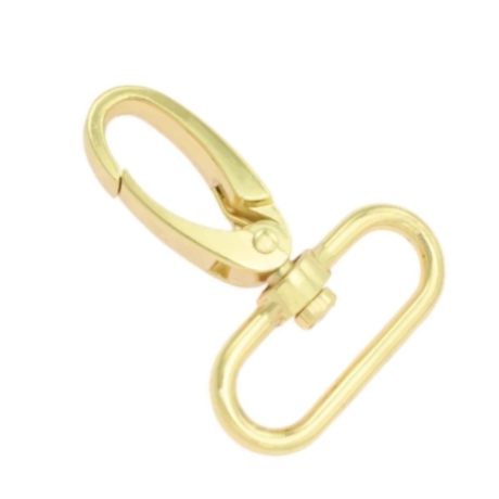 Taschenkarabiner 2Stk. 30mm Goldfarben