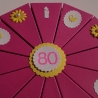 Geldgechenk,  Geldgeschenkverpackung zum 80. Geburtstag