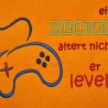 Ein Zocker altert nicht Mugrug Untersetzer für Gamer 5 Dateien