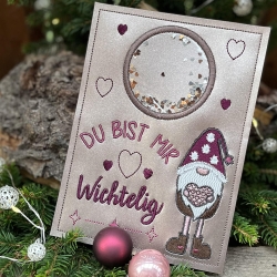 Ferberline Stickdatei MR Set Du bist mir wichtelig ab 10x10