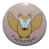 Button 50 mm mit Anstecknadel Motiv Tiere Fuchs Füchse