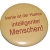 Kühlschrankmagnet Magnet 50mm rund Spruch Ironie ist der Humor