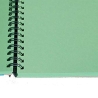 Notizbuch-Skizzenbuch-A6-Eule Geometrie blanko