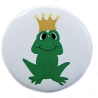 Kühlschrankmagnet Magnet 50mm rund Frosch Froschkönig Frösche