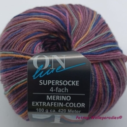 ONline Supersocke 4-fach Merino Extrafein-color Fb. 3204