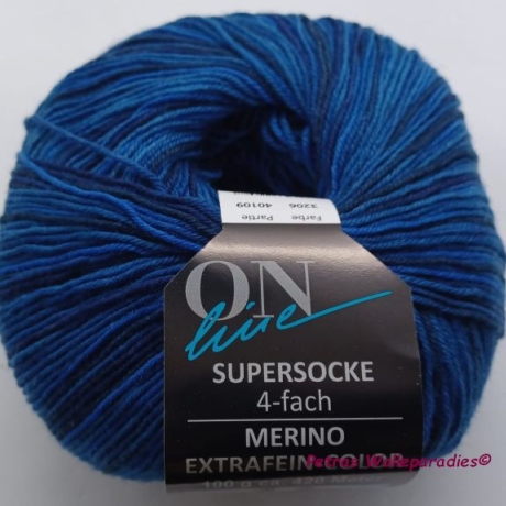 ONline Supersocke 4-fach Merino Extrafein-color Fb. 3206