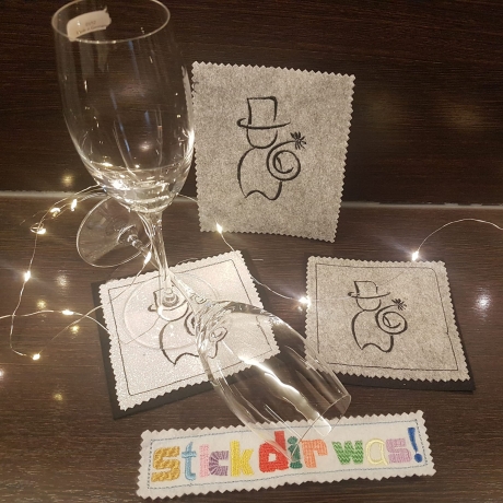 6x Stickdatei Schornsteinfeger Stabdatei Einzelmotive Mugrug