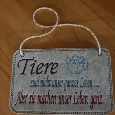 DreamEmbroid Tiere sind nicht ... ITH Stickdatei