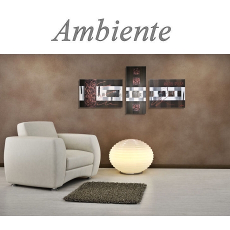 MK1 Art Bild Leinwand Abstrakt Kunst Malerei Acrylbild braun