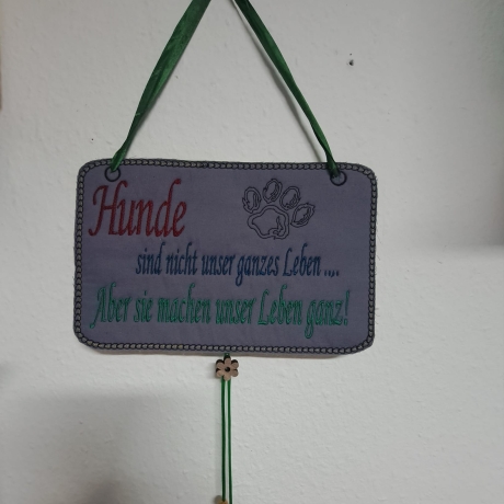 DreamEmbroid Hunde sind nicht ... ITH Stickdatei