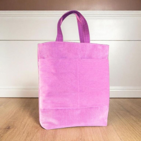 Tragetasche/Cordbeutel/Cordtasche/totebag/rosa Tasche/Beutel