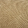 Stoff Cord mit Faux Fellabseite beige Breitcord Jackenstoff