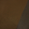 Stoff Sweatshirtstoff weich angerauht schoko braun Kleiderstoff