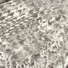 Stoff Viskose Jersey abstrakter Mustermix wollweiss taupé braun