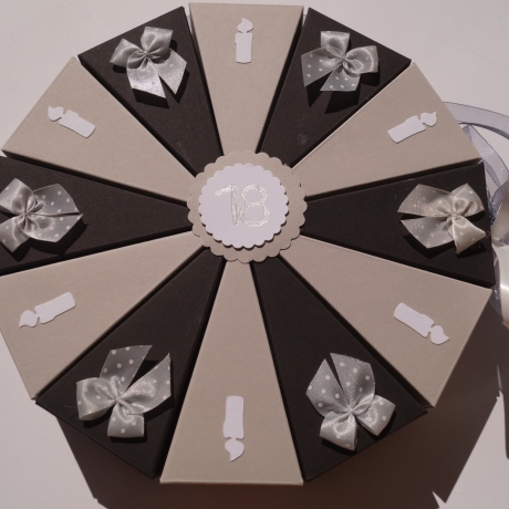 Geldgeschenk, Geldgeschenkverpackung zum 18.Geburtstag