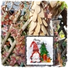Holzschild-Shabby Merry Christmas - Gnom