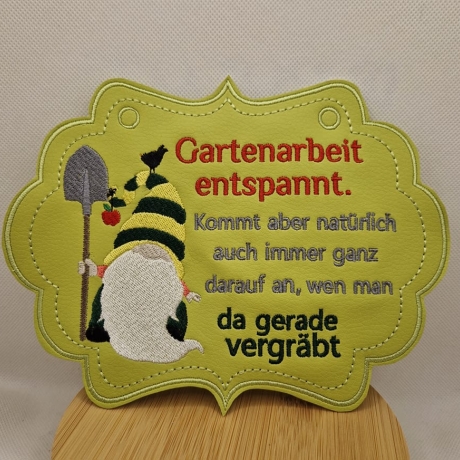 Gartenarbeit entspannt bei Michis Textilatelier
